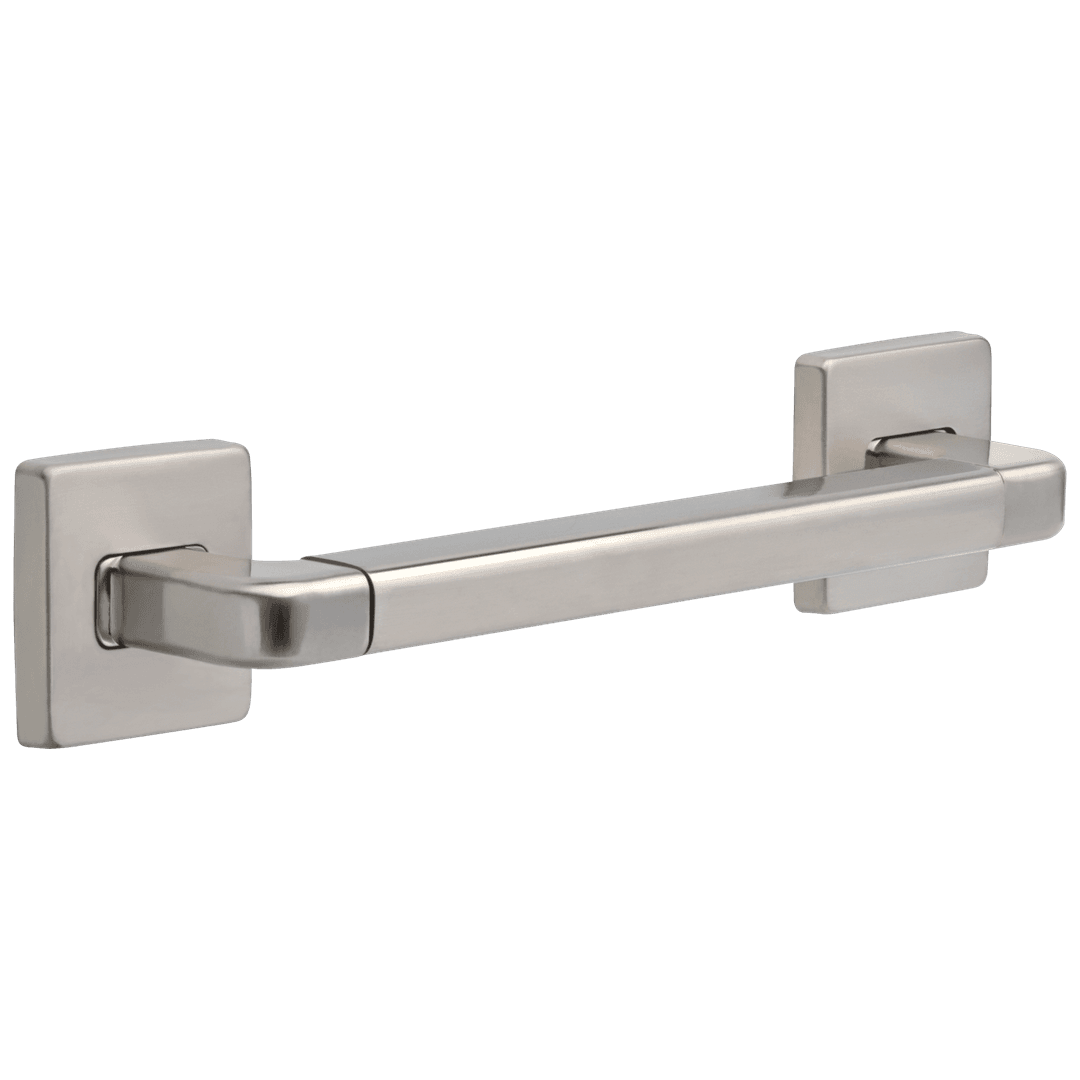 BathSafety 12'' Angular Modern Decorative ADA Grab Bar by Delta Faucet
