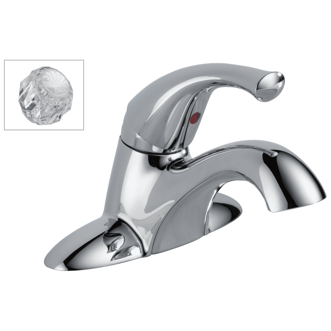 Classic Single Handle Centerset Bathroom Faucet by Delta Faucet